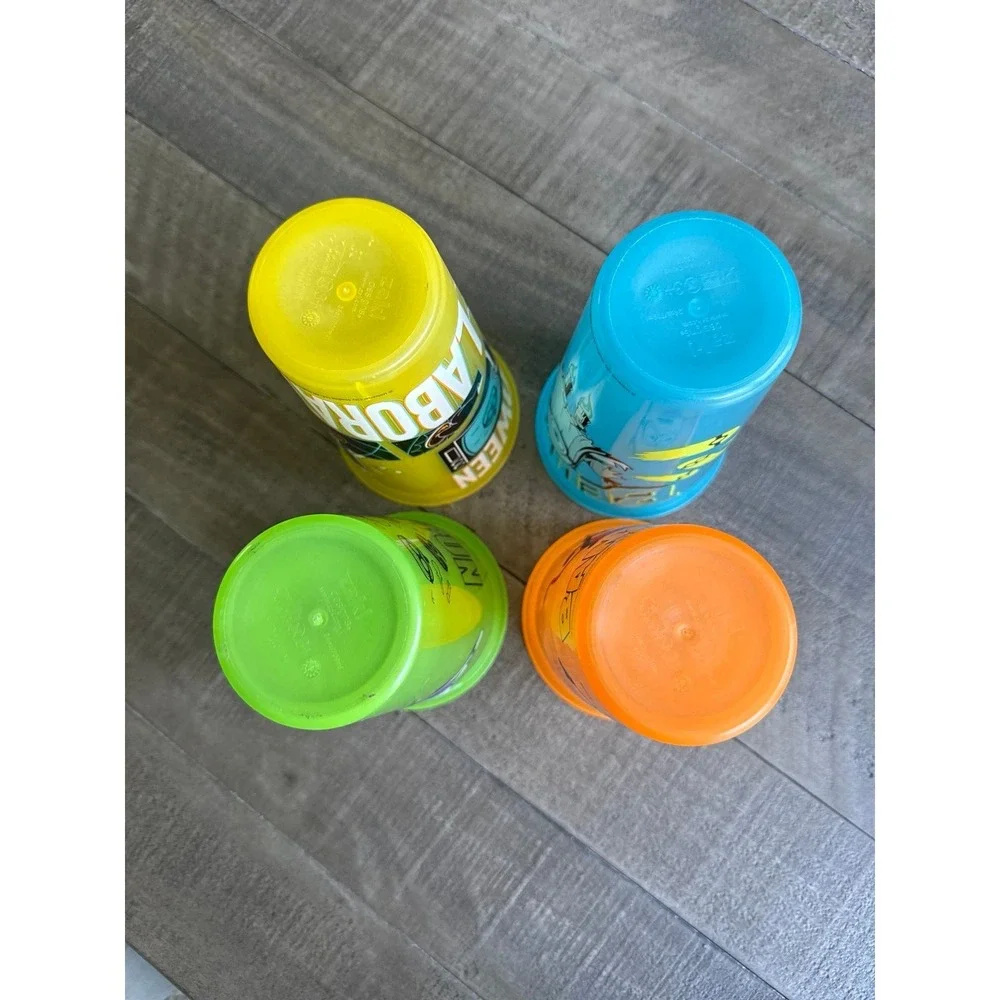 Zak Designs Minions: The Rise of‎ Gru Halloween Glow in the Dark Tumbler Set